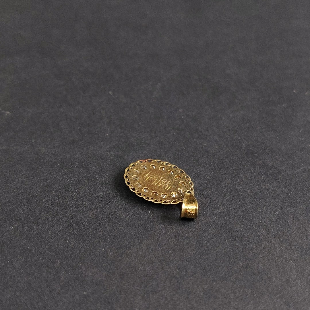 MEDALLA PERSONAL ORO 10 K 0.5 GRMS (SEMINUEVO)
