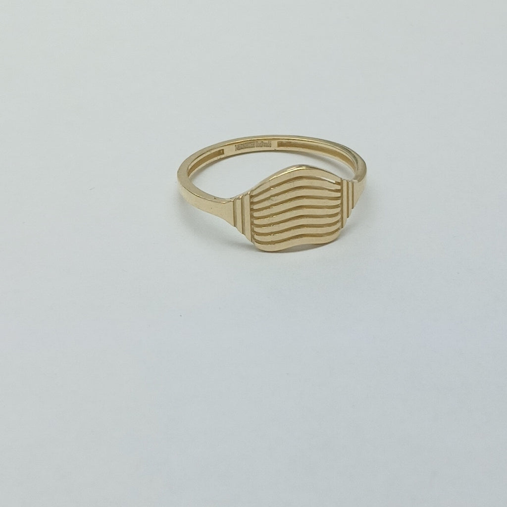 ANILLOS CORAZON 14K TALLA 7 1.8 GR (NUEVO)
