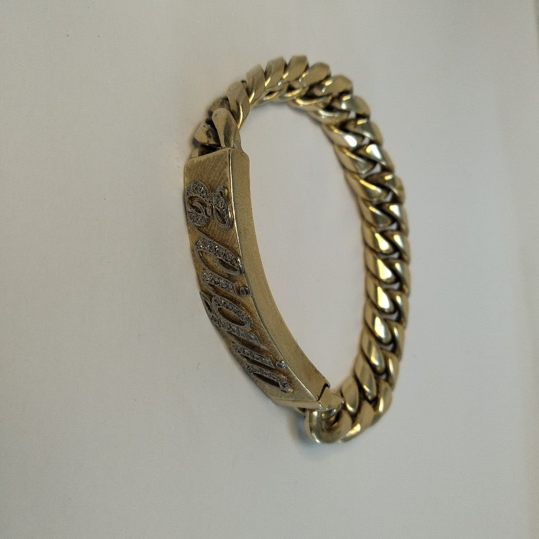 ESCLAVA ORO 10 K 100.6 GRMS (SEMINUEVO)