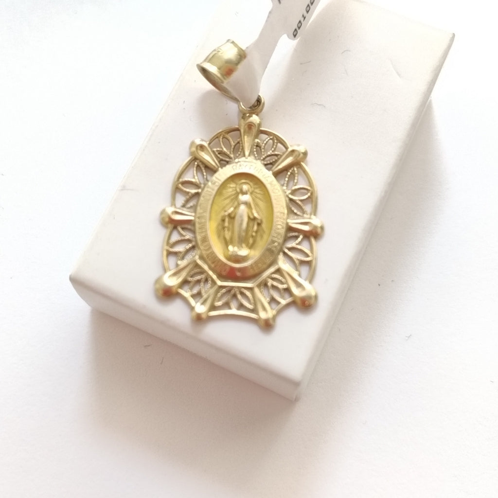 MEDALLA RELIGIOSA ORO 14 K 3.2 GRMS (SEMINUEVO)