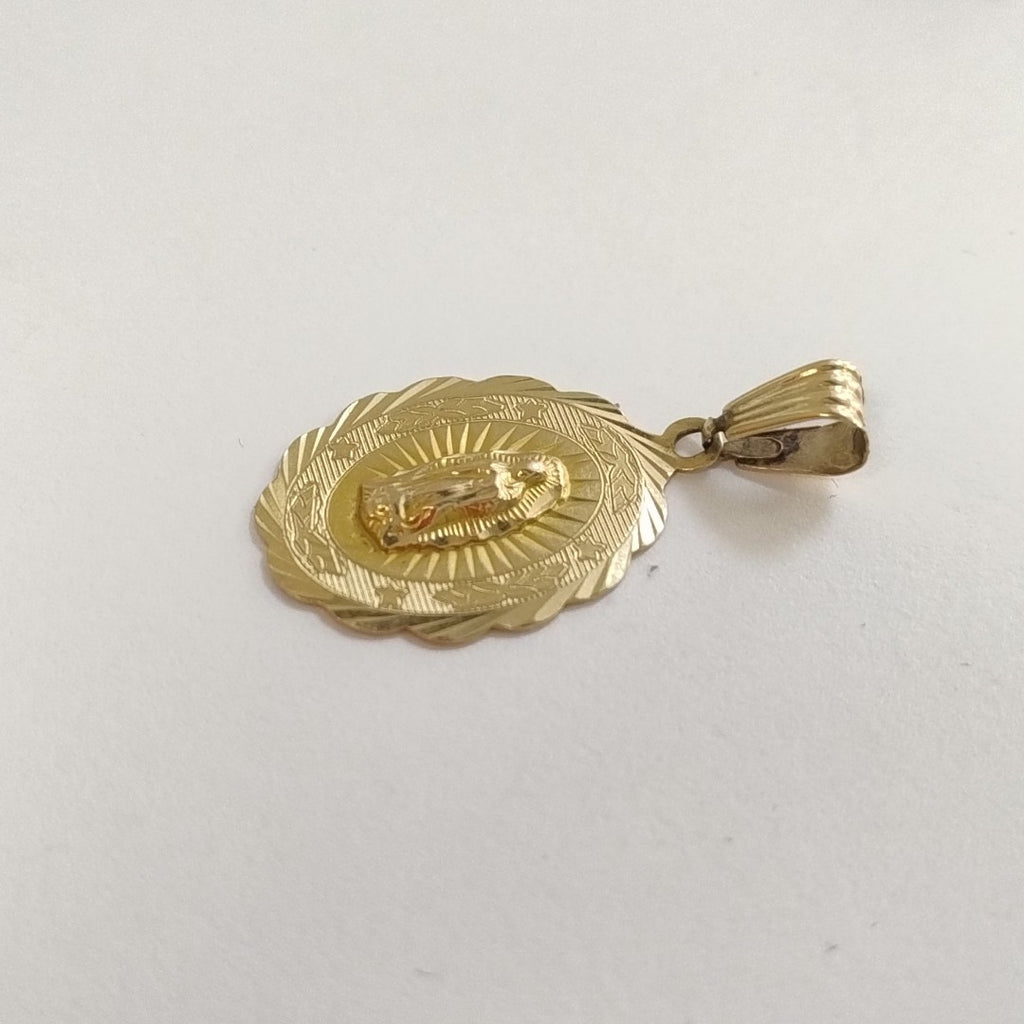 MEDALLA RELIGIOSA ORO 10 K 3.1 GRMS (SEMINUEVO)