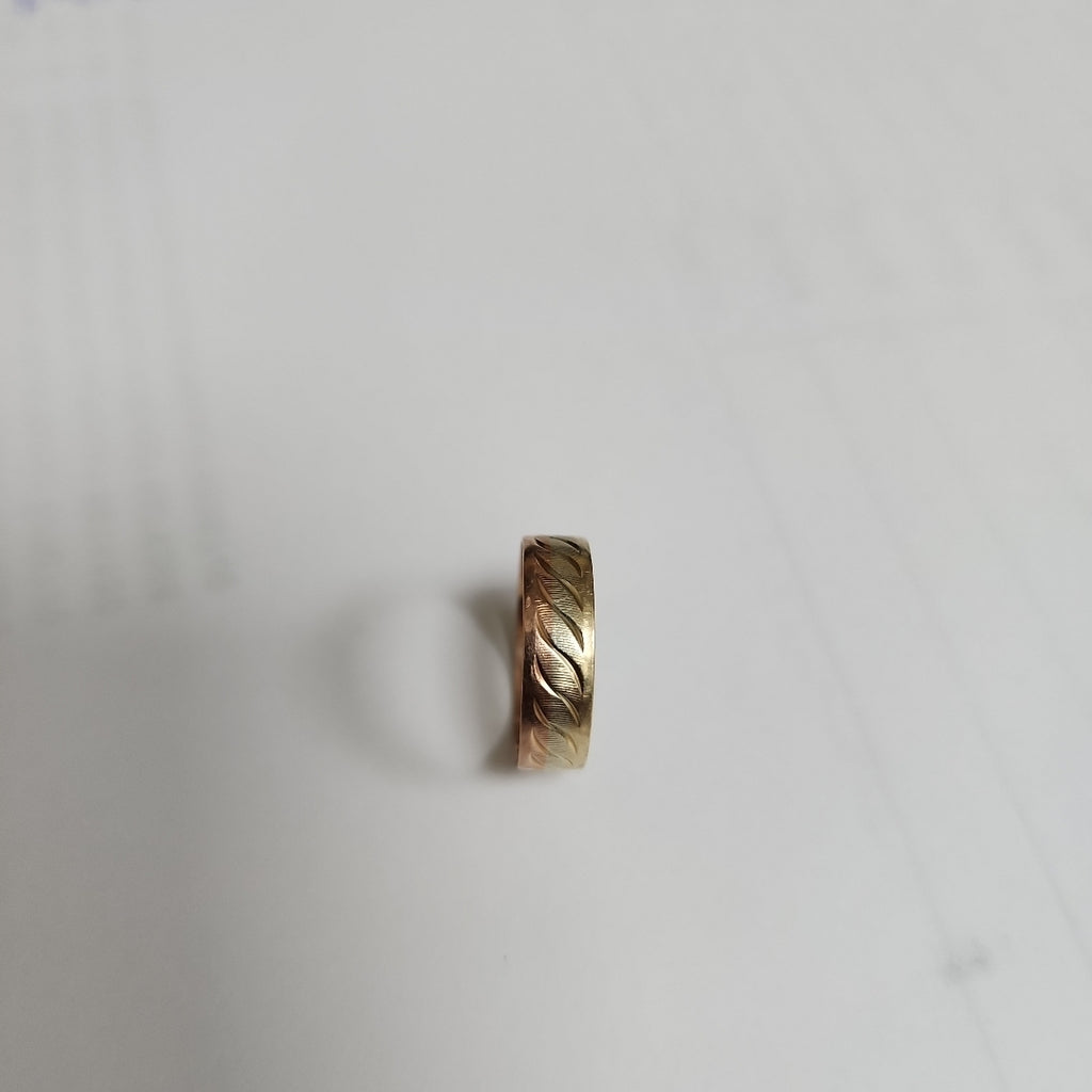 ARGOLLA ORO,ORO COMBINADO 8 K 1,40 GRMS (SEMINUEVO)