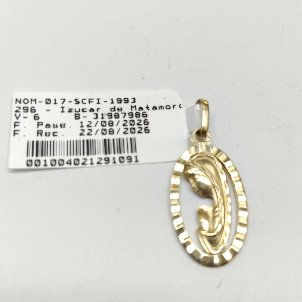 MEDALLA RELIGIOSA ORO 14 K 1.9 GRMS (SEMINUEVO)