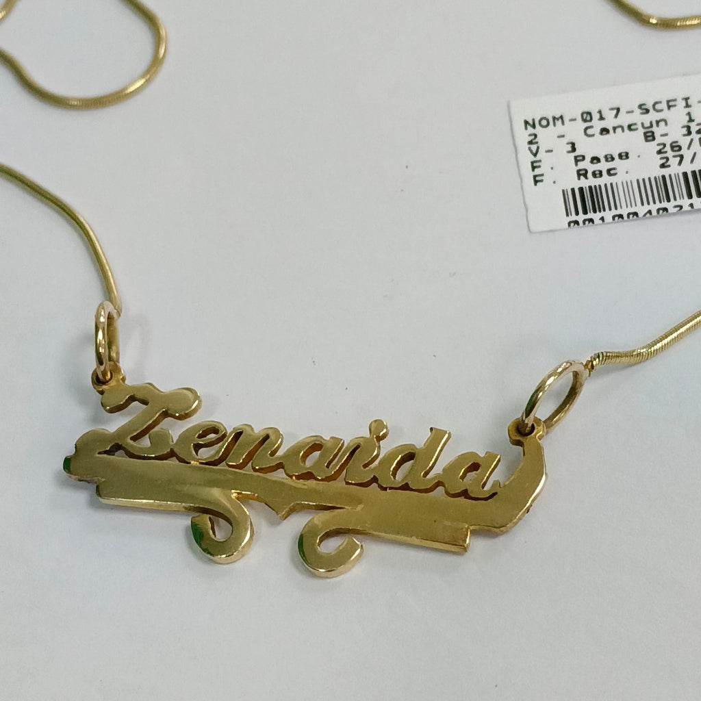 GARGANTILLA ORO 14 K 8,70 GRMS (SEMINUEVO)