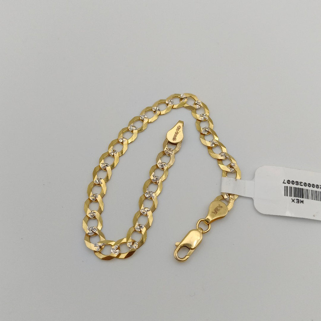 PULSERA BARBADA 14K 21 CM 5.7 GR (NUEVO)