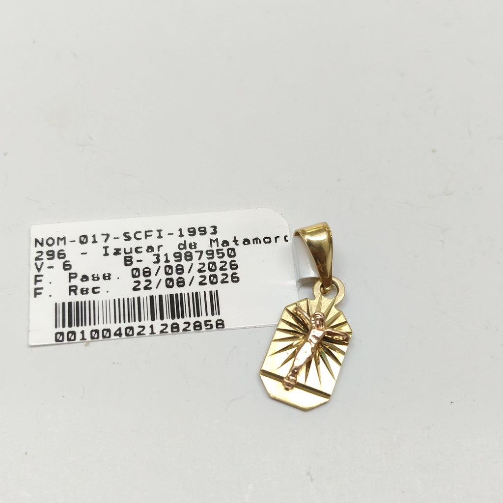 MEDALLA RELIGIOSA ORO 14 K 1.1 GRMS (SEMINUEVO)