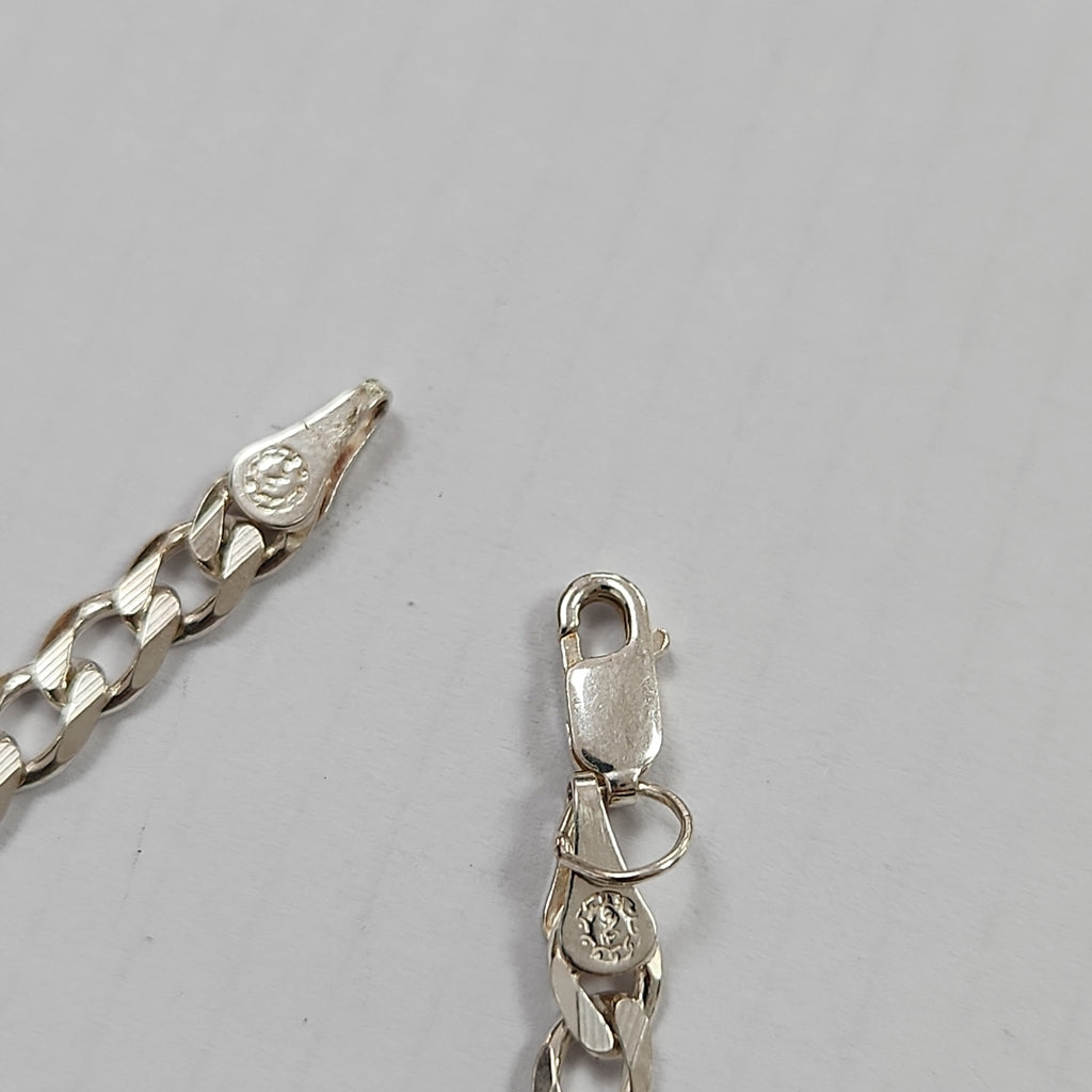 PULSERA BARBADA PLATA .925 18 CM 5.63 GR (NUEVO)