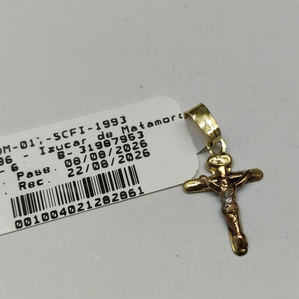 CRUCIFIJO ORO 10 K 0.4 GRMS (SEMINUEVO)