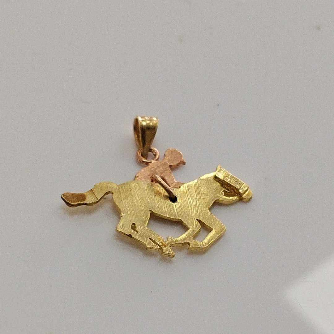 DIJE ORO, ORO COMBINADO 14 K 2.6 GRMS (SEMINUEVO)