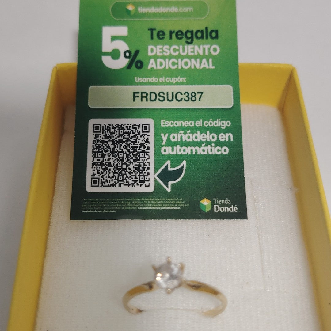 ANILLITO ORO 10 K 1,60 GRMS (SEMINUEVO)
