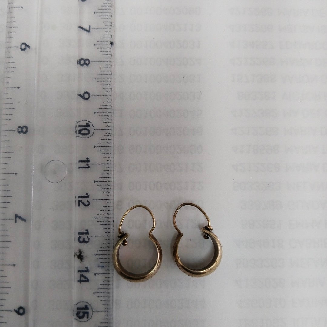 ARRACADAS PAR ORO 8 K 1,70 GRMS (SEMINUEVO)