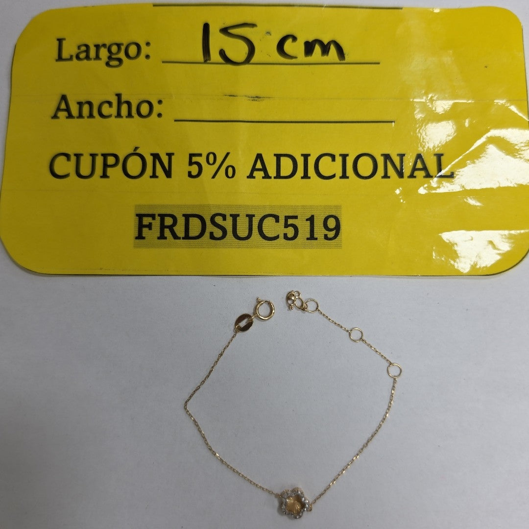 PULSERA ORO 14 K 0.8 GRMS (SEMINUEVO)