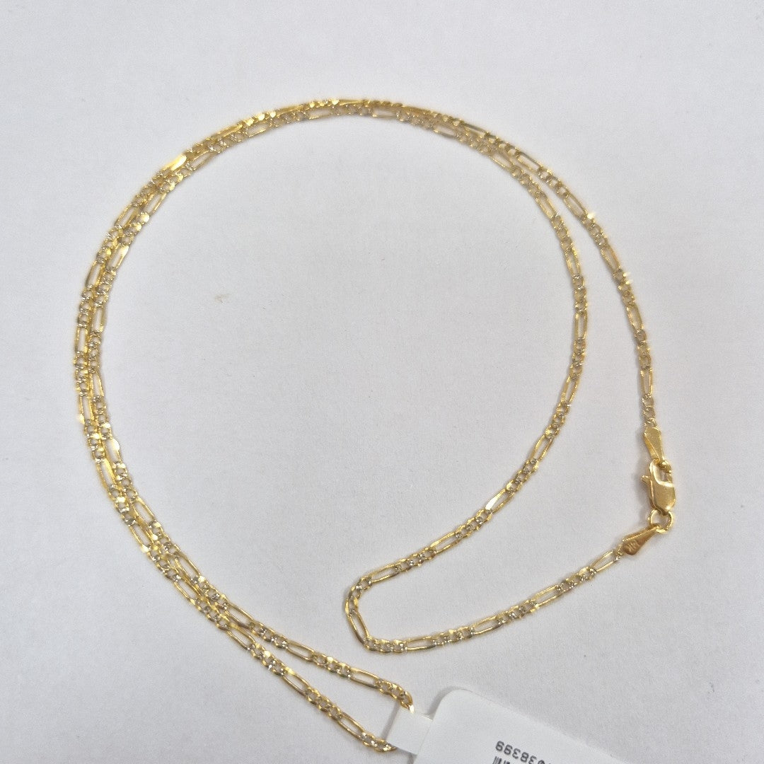 CADENA 3X1 14K 50 CM 3.4 GR (NUEVO)