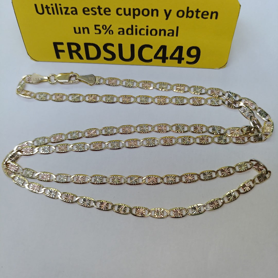 CADENA GUCHI 14K 60 CM 7.9 GR (NUEVO)