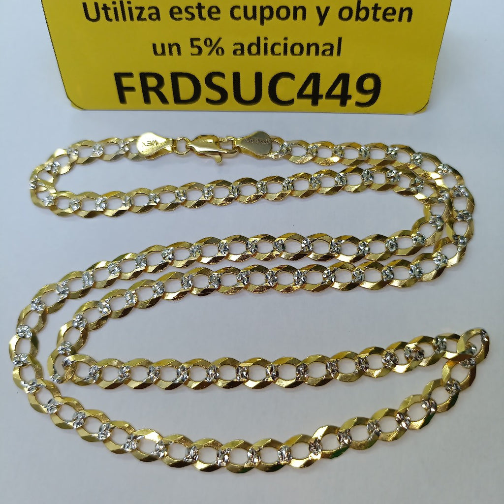CADENA ESLABONES 14K 55 CM 15.9 GR (NUEVO)