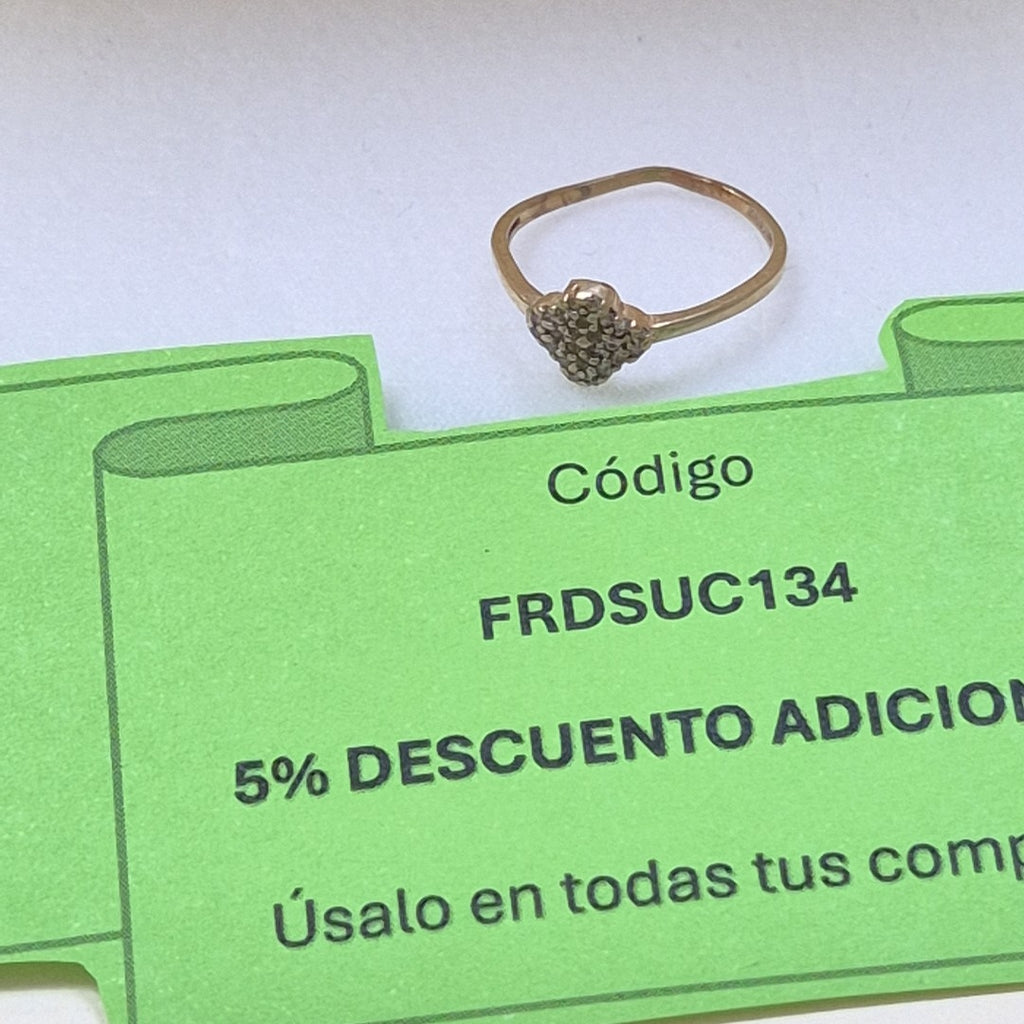 ANILLO ORO 10 K 1 GRMS (SEMINUEVO)