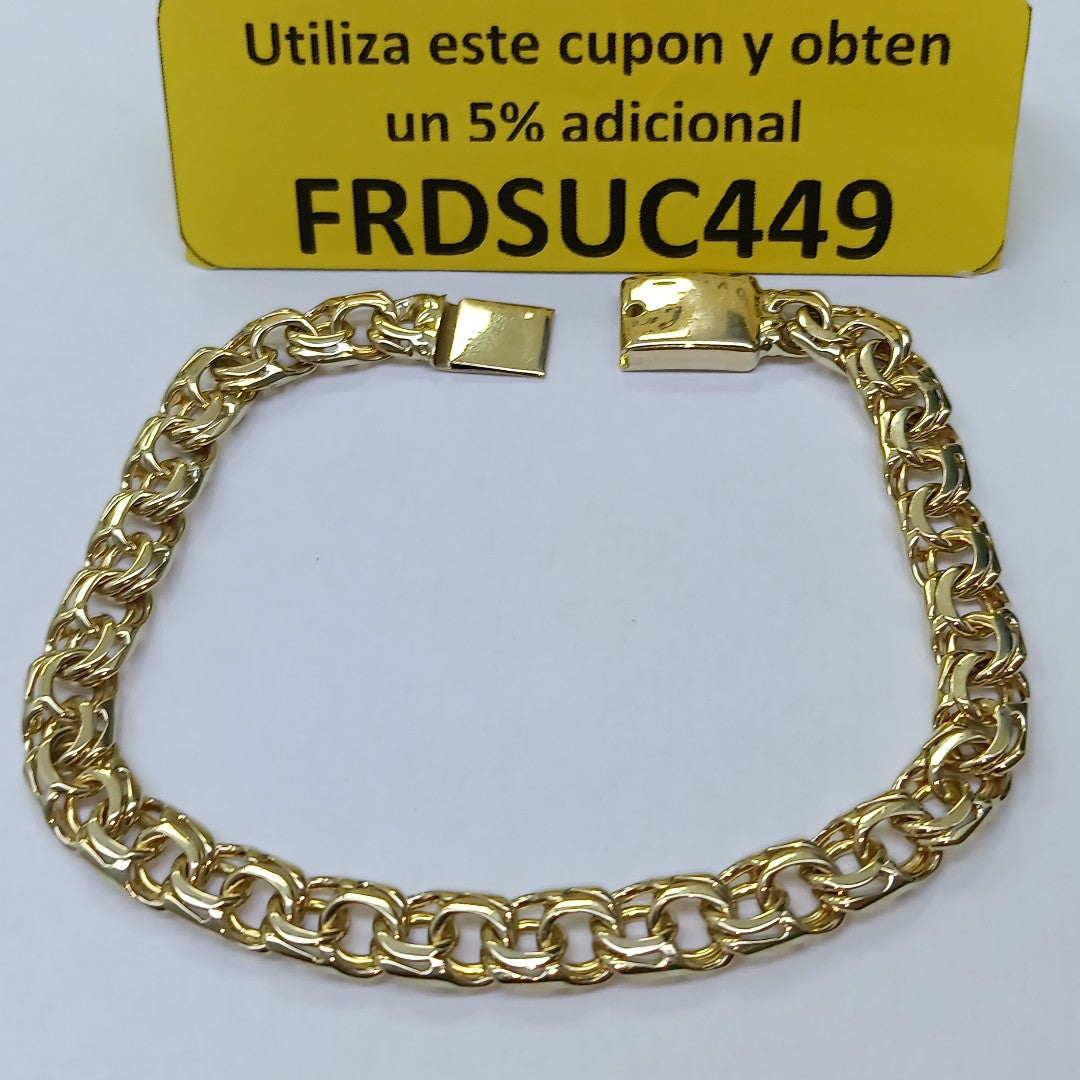 PULSERA CHINO 10K 21 CM 19 GR (NUEVO)