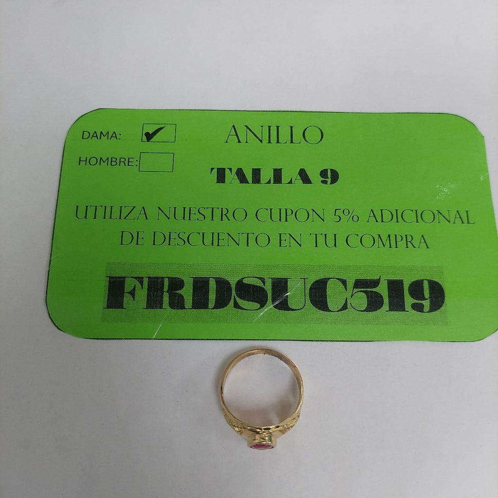 ANILLO ORO 14 K 4.5 GRMS (SEMINUEVO)