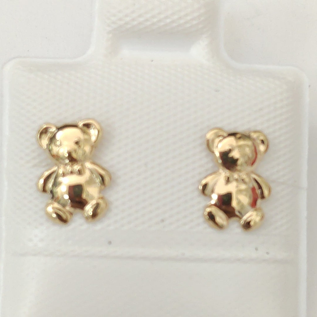 BROQUELES BROQUEL FIG OSO 14K 0.2592 GR (NUEVO)