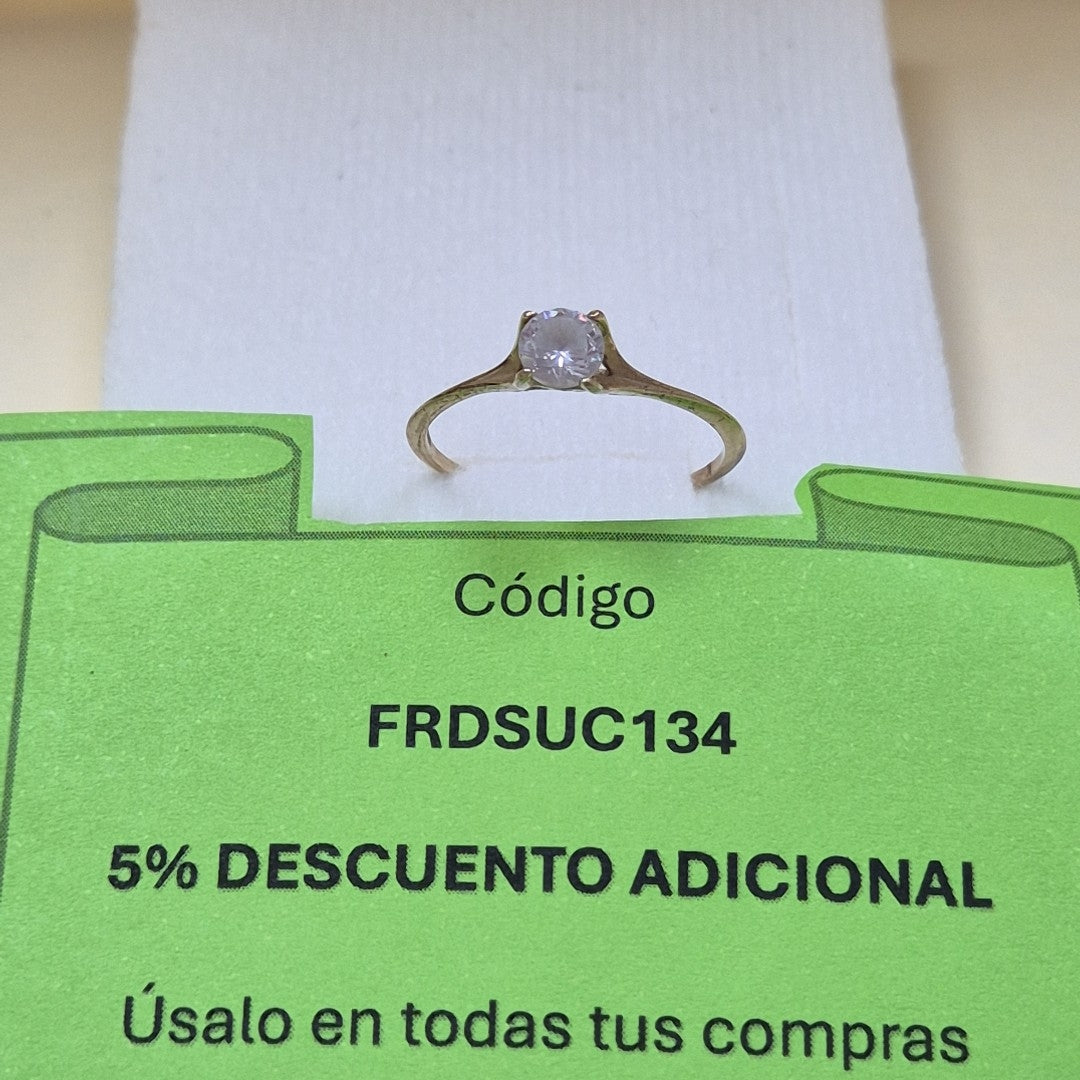 ANILLO ORO 10 K 1.2 GRMS (SEMINUEVO)