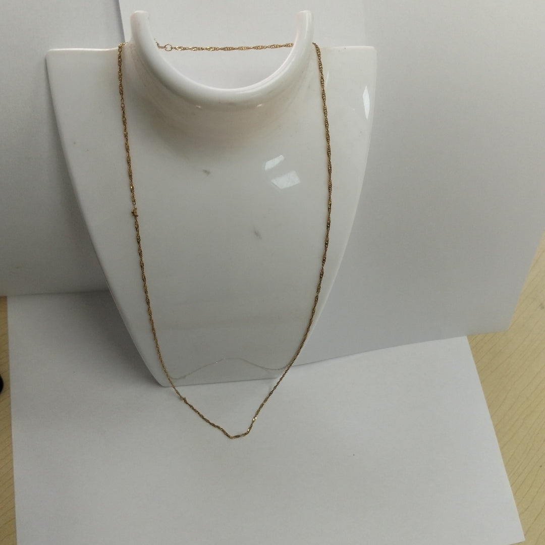 CADENA ORO 10 K 2,20 GRMS (SEMINUEVO)