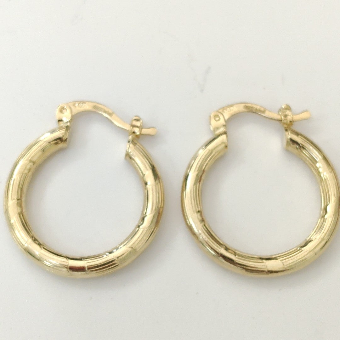 ARETES ARRACADAS 14K 2.7 GR (NUEVO)