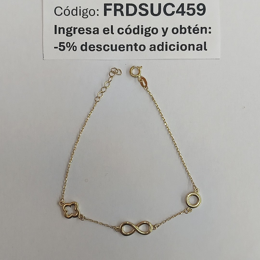 PULSERAS DAMA ORO 14K 1.5 (NUEVO)