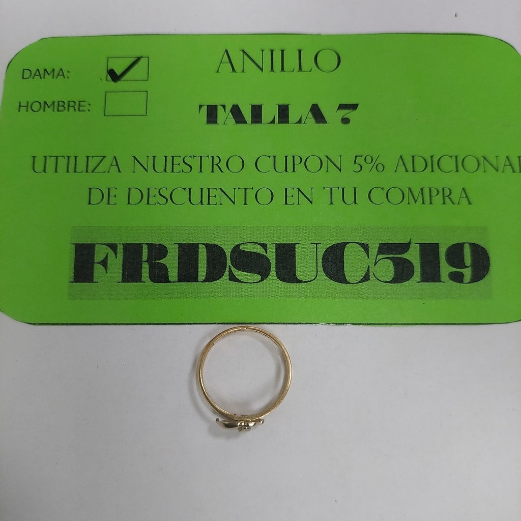 ANILLITO ORO 14 K 2.1 GRMS (SEMINUEVO)