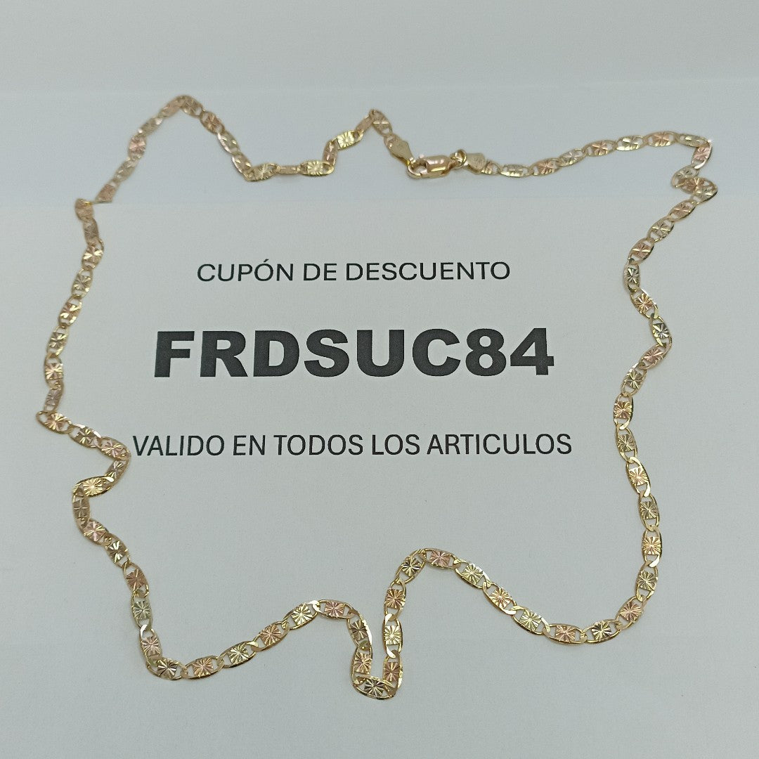 CADENA GUCHI 14K 55 CM 7.4 GR (NUEVO)