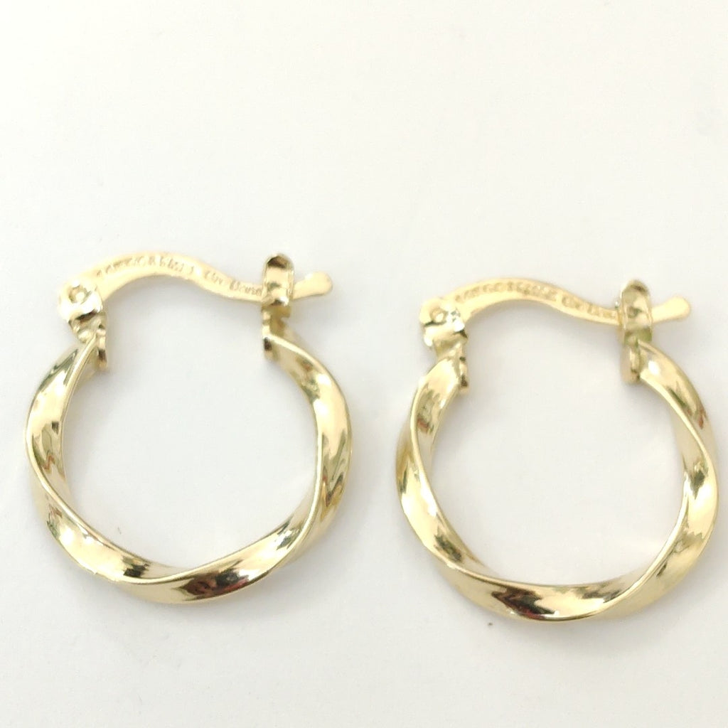 ARETES ARRACADAS TORZAL 14K 1.2 GR (NUEVO)