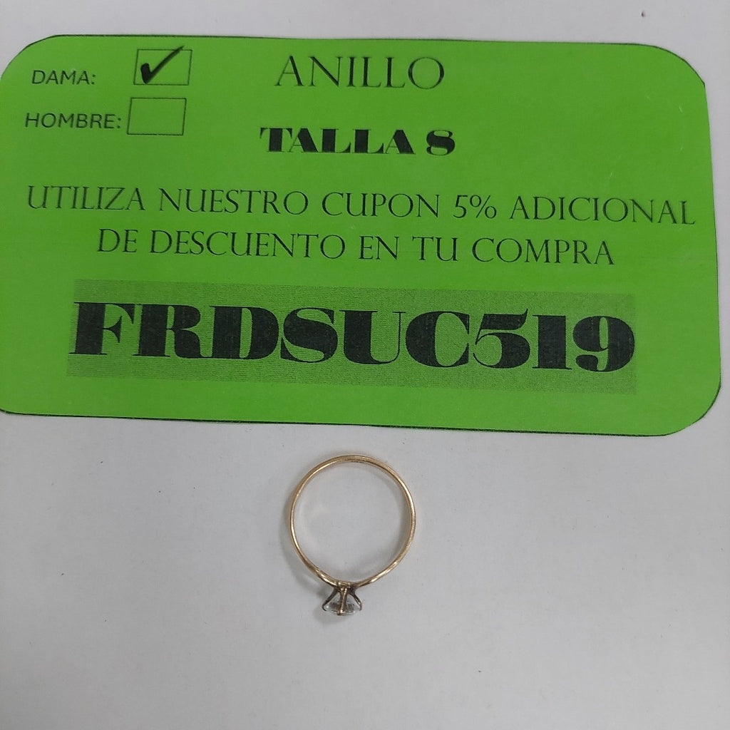 ANILLO ORO 14 K 1,90 GRMS (SEMINUEVO)