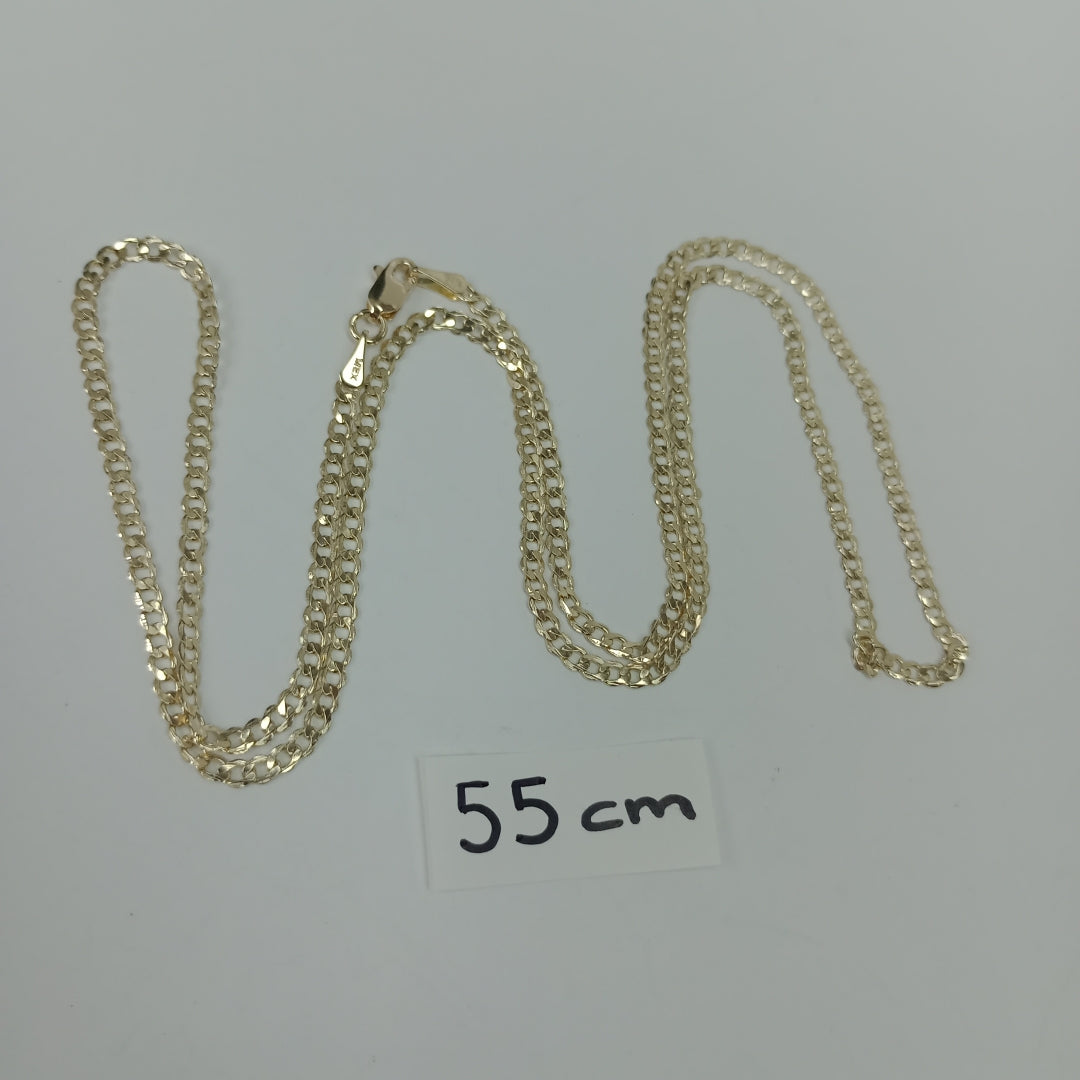 CADENA BARBADA 14K 55 CM 5.1 GR (NUEVO)