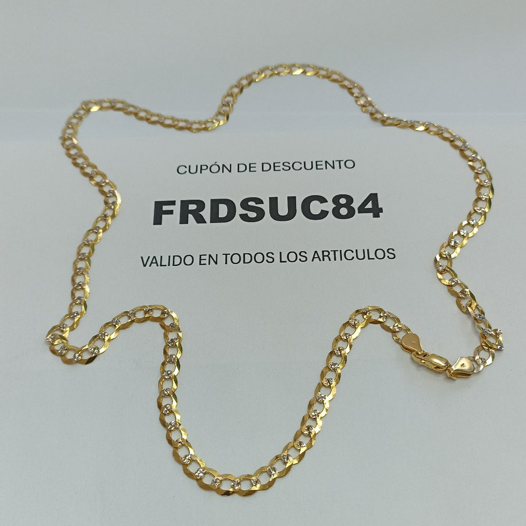 CADENA ESLABONES 14K 60 CM 16.8 GR (NUEVO)