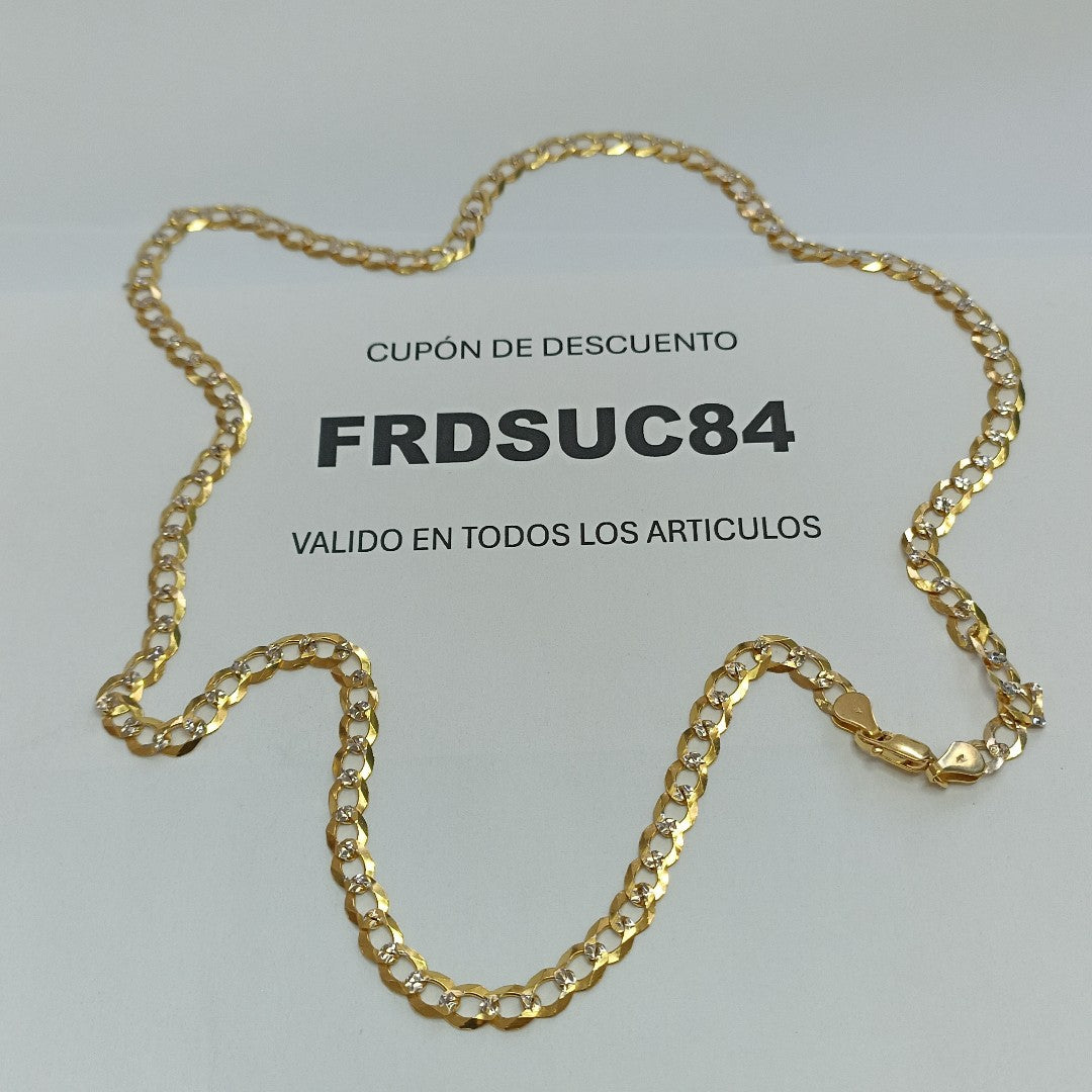 CADENA ESLABONES 14K 60 CM 16.8 GR (NUEVO)