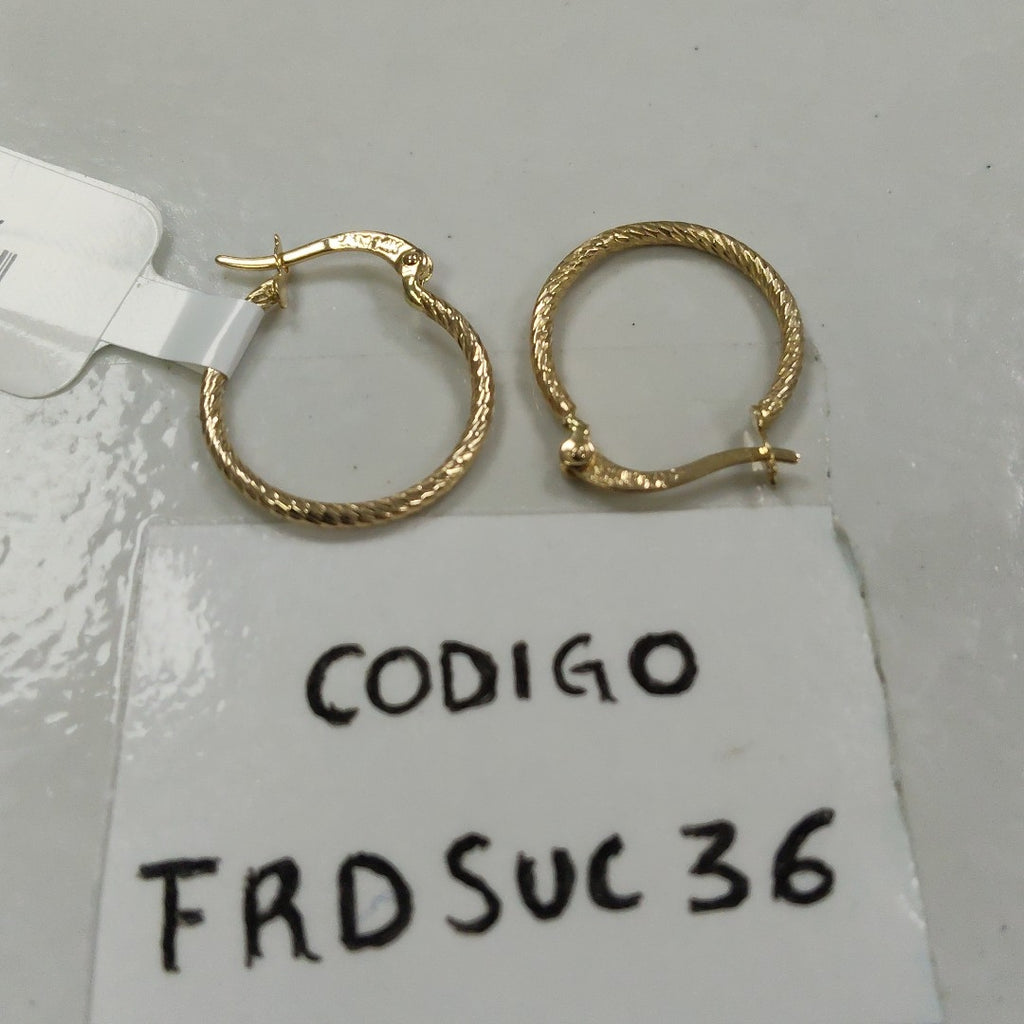 ARETES ARRACADAS 14K 1 GR (NUEVO)