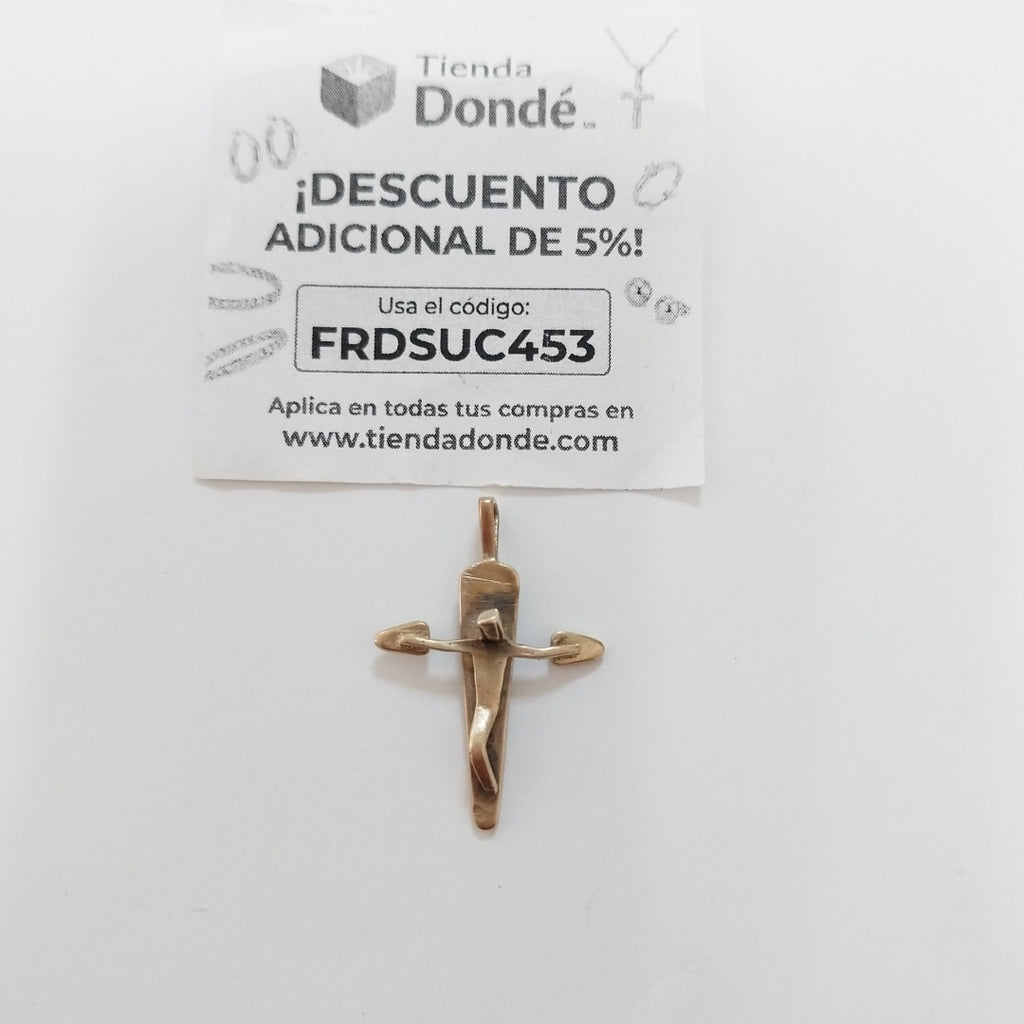 CRUCIFIJO ORO 8 K 1.5 GRMS (SEMINUEVO)