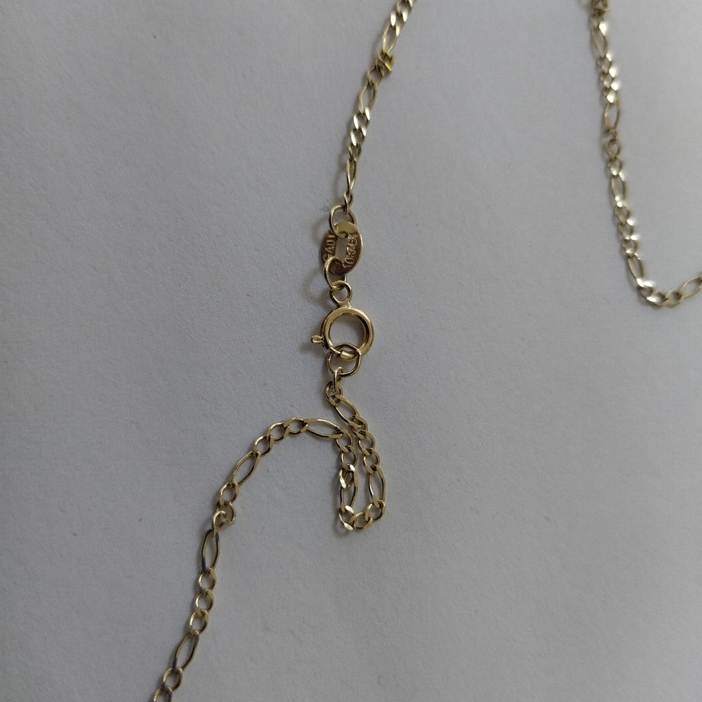CADENAS TEJIDO 3X1 ORO 10K 55 CM 2.1 GR (NUEVO)