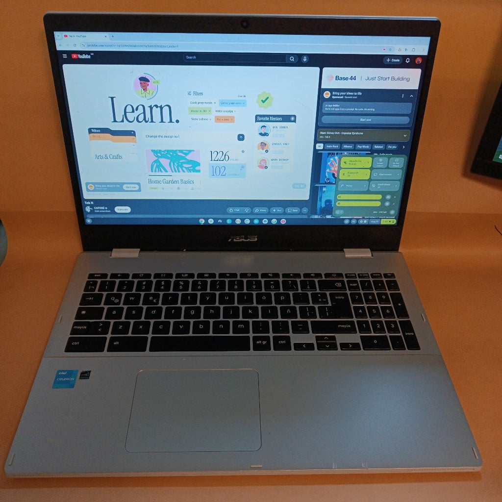 LAPTOP ASUS CHROMEBOOK CX1500CKA-CEL8G128-C2 (2023) 128 GB 8 GB RAM (SEMINUEVO)