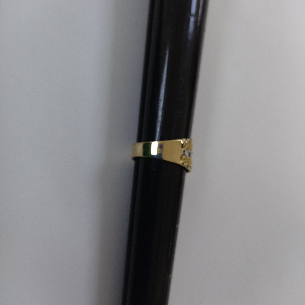 ANILLOS TIPO FILIGRANA COMBINADO 14K TALLA 7 2.7 GR (NUEVO)