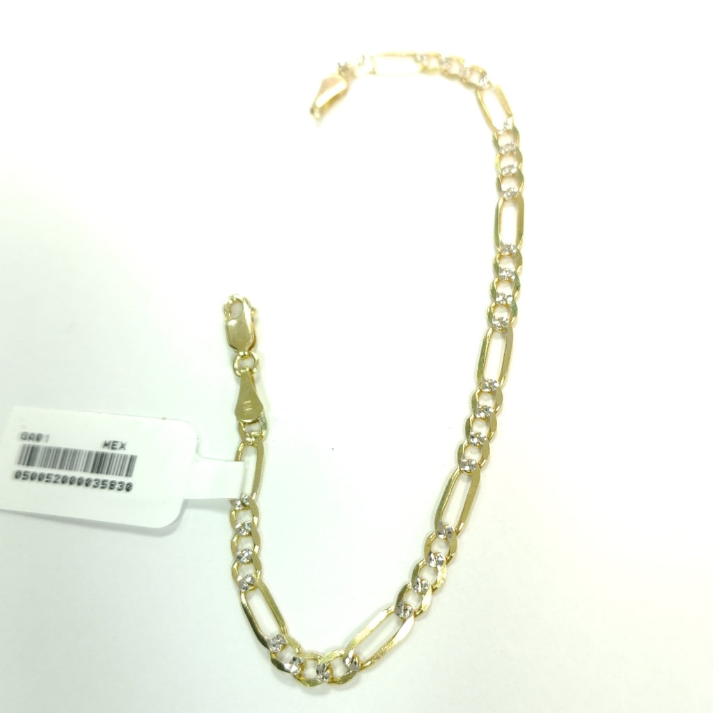 PULSERA 3X1 14K 18 CM 3.9 GR (NUEVO)
