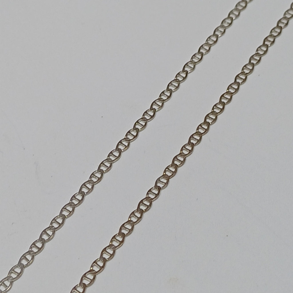 CADENA TEJIDO GUCHI PLATA .925 60 CM 3.7 GR (NUEVO)