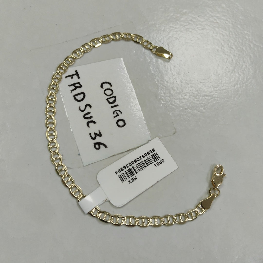 PULSERA GUCHI 14K 18 CM 3.3 GR (NUEVO)
