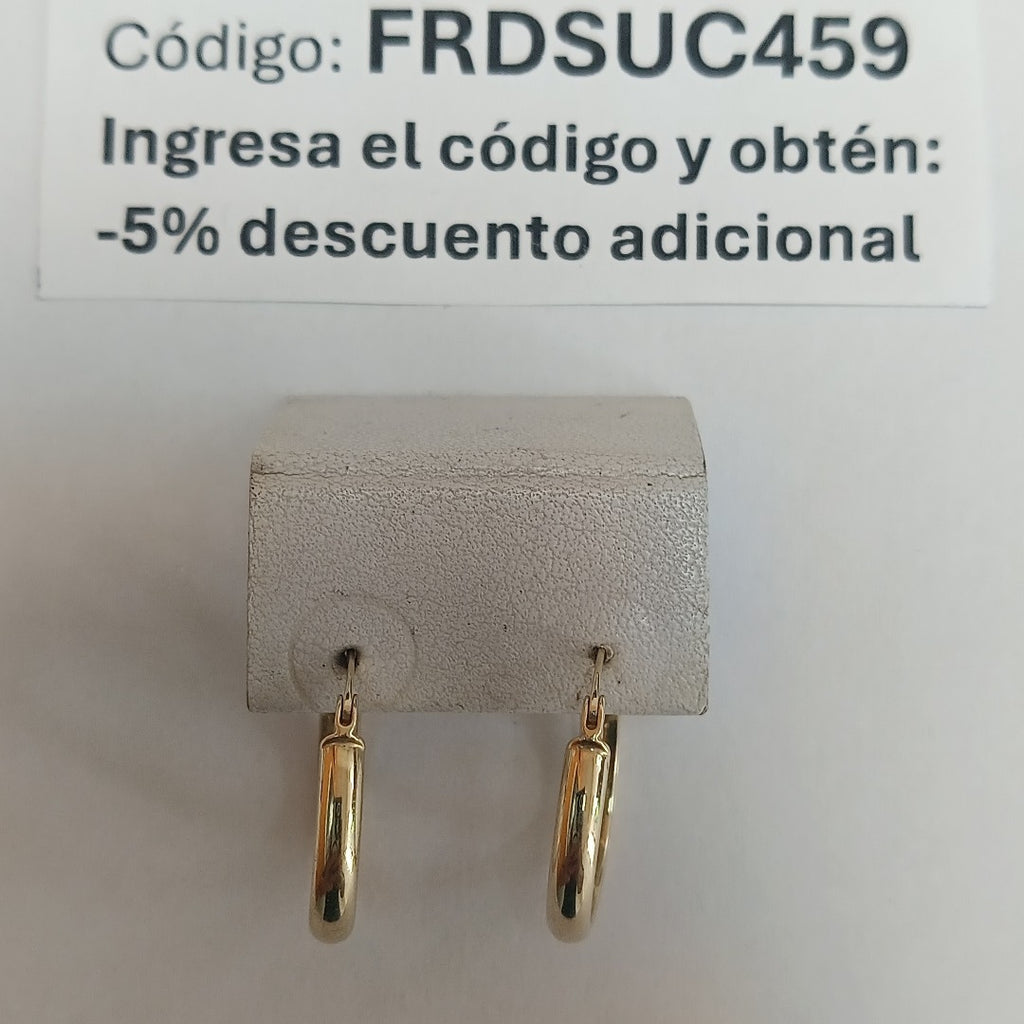 ARRACADAS ORO 14K 1.4 (NUEVO)