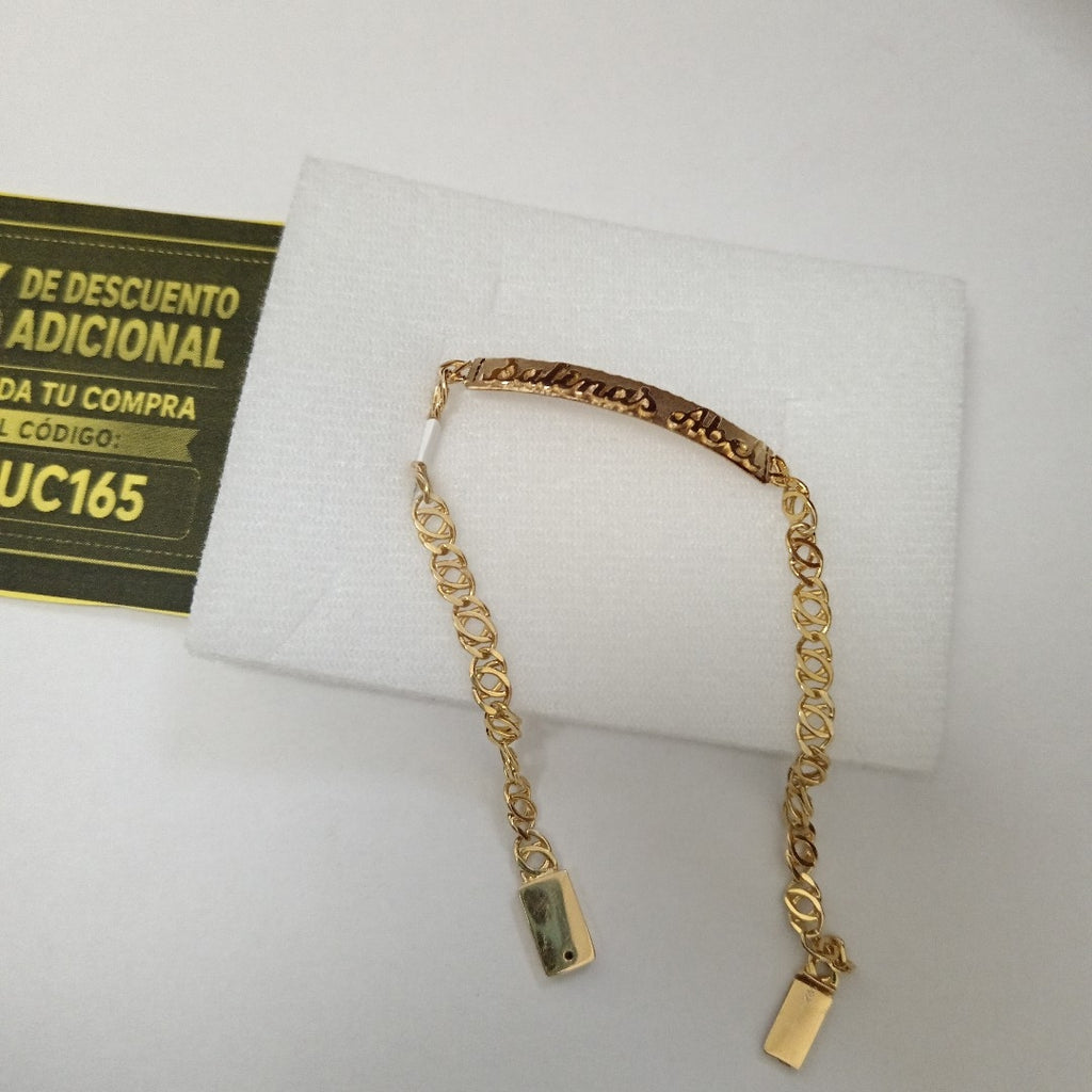 ESCLAVA ORO 10 K 4.6 GRMS (SEMINUEVO)