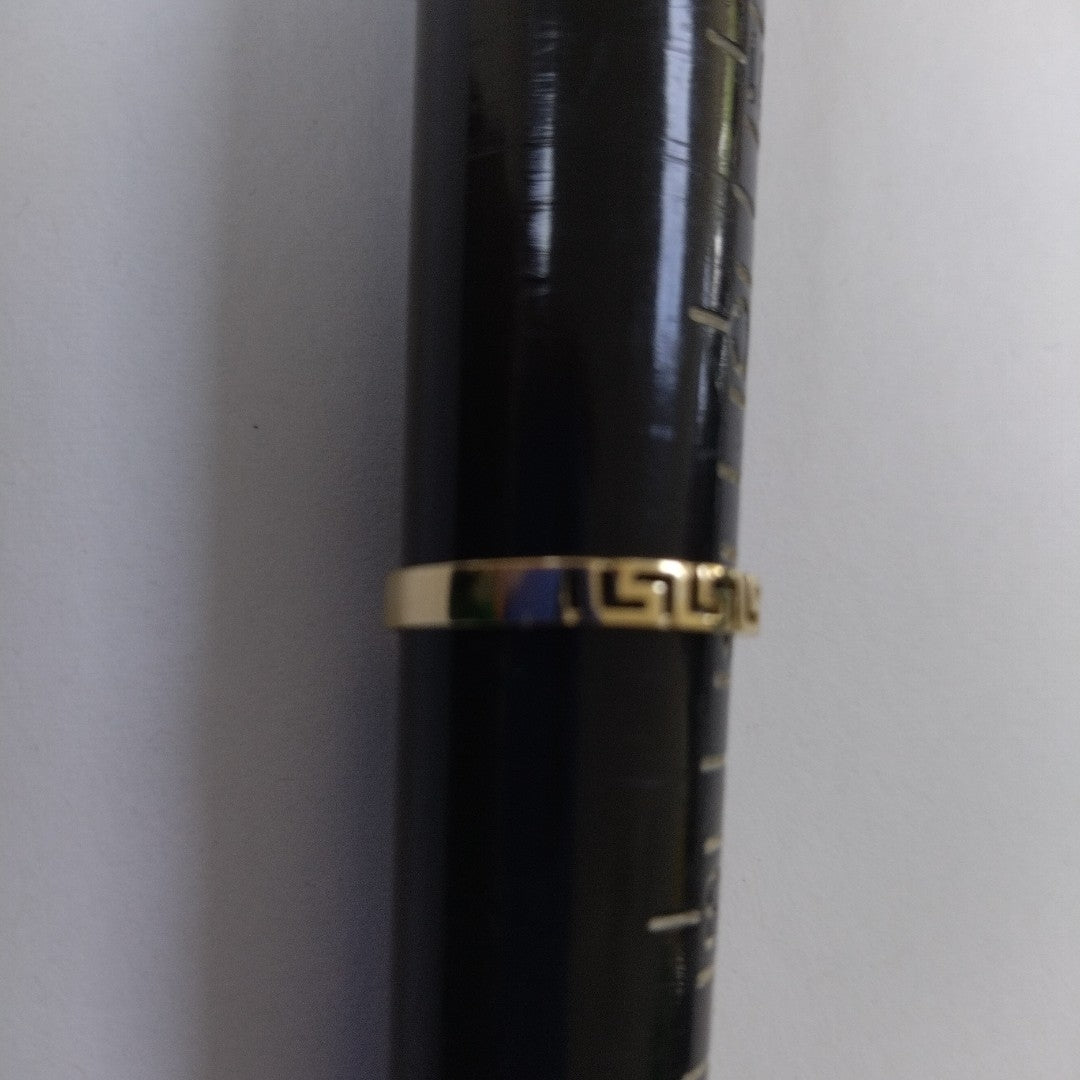 ANILLO ARGOLLA C GRECAS 14K 7 TALLA 1.5 GR (NUEVO)