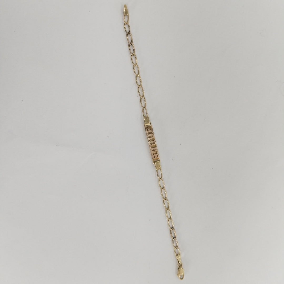 ESCLAVA ORO 14 K 2.5 GRMS (SEMINUEVO)