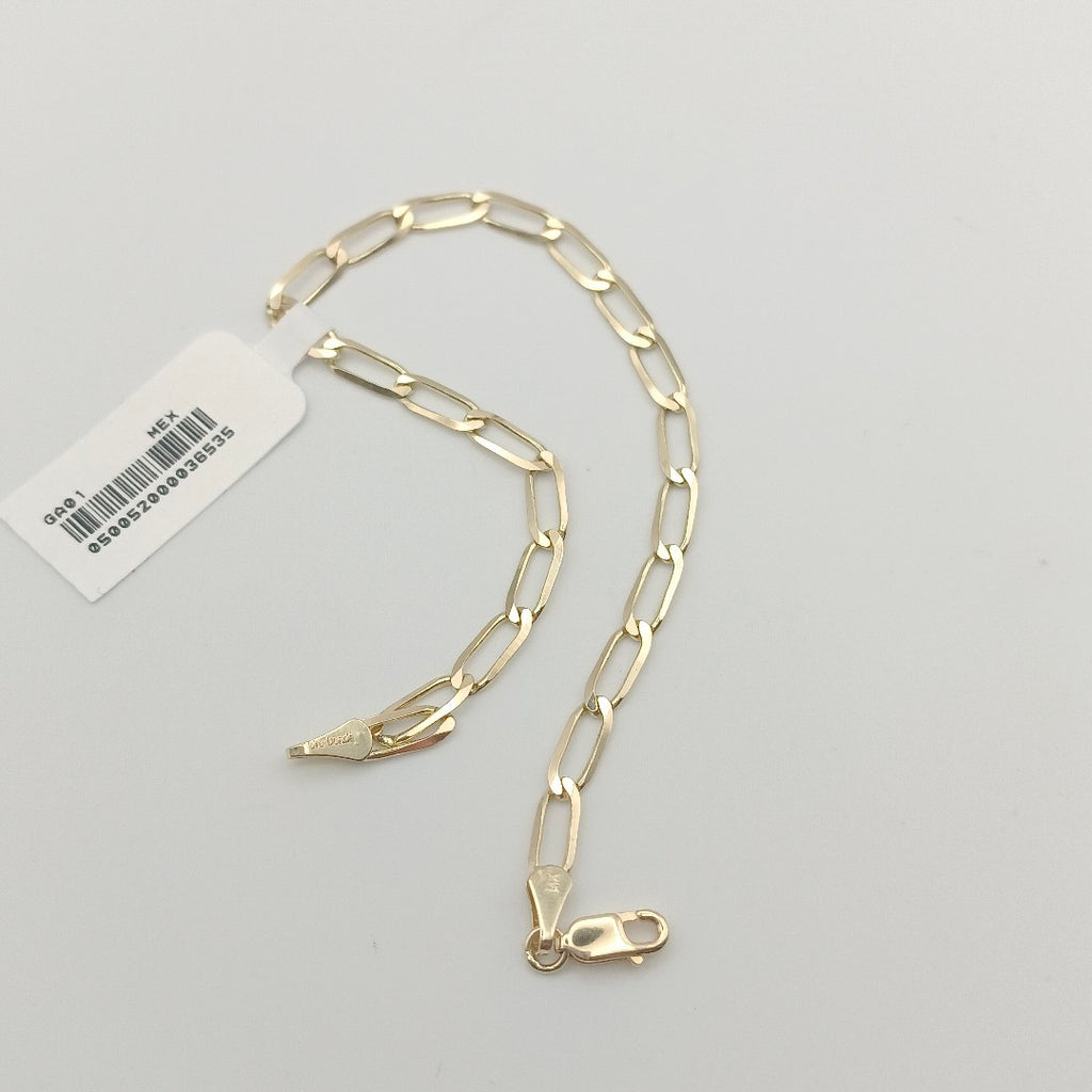 PULSERA ESLABON 14K 21 CM 4.2 GR (NUEVO)