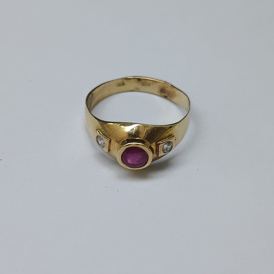 ANILLO ORO 14 K 3.1 GRMS (SEMINUEVO)