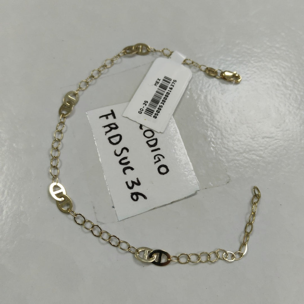 PULSERA ESPECIAL 14K 21 CM 1.8 GR (NUEVO)