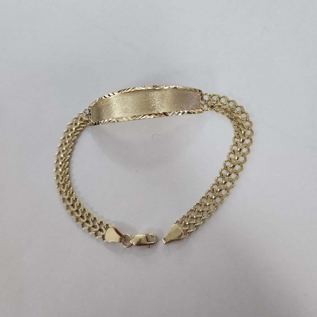 PULSERA ESCLAVA CHINO 14K 21 CM 9.8 GR (NUEVO)